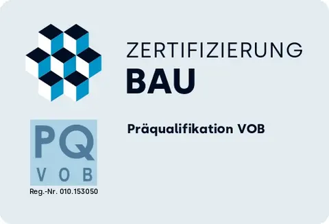Construction certification – PQ-VOB, Reg. No. 010.153050